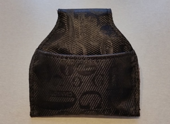 Kreidebeutel Phoenix Design schwarz